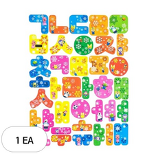 비앤씨 뽀로로 판자석 교구, 1개, 37피스