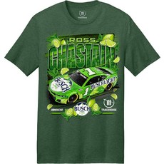 Ross Chastain #1 NASCAR 2025 Lime Indy Scheme 트랙하우스 팀버 그린 셔츠 그린 3XL 154961