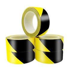 사선 안전표시 테이프 황흑색 48mm x 18M DD-10475 ujd+158xB