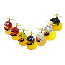 黃色小鴨安全帽掛飾, 隨機出貨