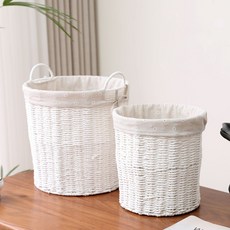 藤編收納筐, K605圓形小號15*13*17CM, 1個
