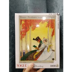 New York Puzzle Company Vogue Winter Fashions 1000片 拼圖, 如圖所示, 1個, 1個