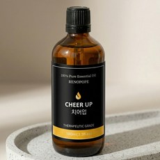 레노포프 천연 에센셜오일 & 블랜딩오일 35종 테라퓨틱등급, 1개, 28.치어업, 100ml