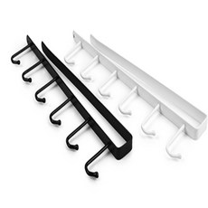 임픽 다용도 걸이 싱크대컵걸이형, 블랙