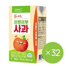 풀무원 프룻프룻 사과주스 120ml 32개