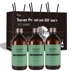 세이퍼진 슈퍼 프리미엄 디퓨저 3병 대용량, 3개, 500ml, 06. 로즈마리
