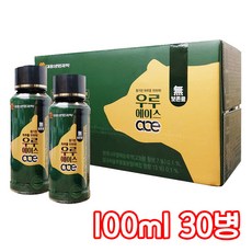 대웅생명과학 우루에이스 숙취음료 밀크씨슬 피로회복 자양강장, 100ml, 30개