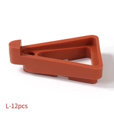 6/12개 꽃병 스페이서 작은 받침대 통기성으로 뿌리 썩음 방지 높이 조절 가능 모듈형 베이스 트레이, 01 L-12pcs