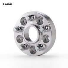 허브스페이스 휠 스페이서 어댑터 PCD 5x114.3 CB 60.1mm Lexus ES GS HS IS LS NX RC RX SC Toyota Camry RAV4 스즈키 SX4 2, [06] 2silver spacers 15mm