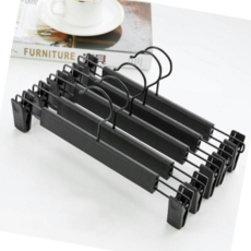 옷장정리 HWA 블랙 집게형 바지걸이 10p 세트, 본상품