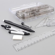 컴퍼스 각도기 자 세트