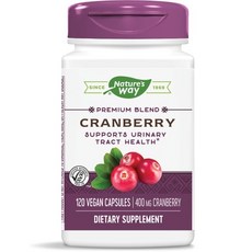 Nature's Way 然萃維 蔓越莓萃取錠, 120顆, 1罐