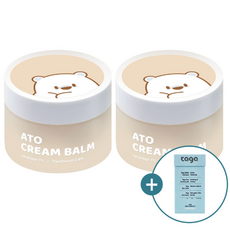 타가 비건 아토 크림밤 50ml / 아기 신생아 유아 고보습 판테놀 민감성 침독 태열 크림, 2개