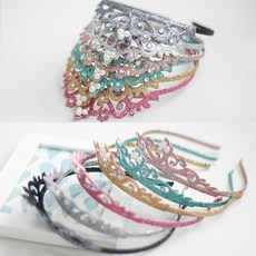 유아 페르샤 왕관 머리띠