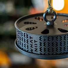 WHATNOT 蚊香盒 燈罩附掛繩 質感露營防蚊愛露愛玩, 霧黑