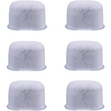 브레빌 에스프레소 머신용 6pcs 워터 필터 바리스타 익스프레스 액세서리용 커피 메이커 필터 교체 부품(활성탄), 커피 머신 예비 부품 교체 부속품 브레빌 에스프레소 머