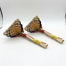 루미온 색동 복조리개 1쌍(2P) 금전운 전통 복조리 새해 개업 축하선물