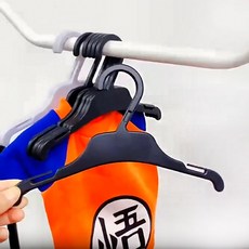 바둑이옷걸이 옥걸이 옷걸이흘러내림방지 짧은 아이옷걸이, 그레이, 1개