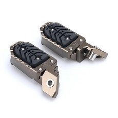 신형 오토바이 프론트 풋 페그 조절 발판 어드벤처용, 1. Brown, 기본