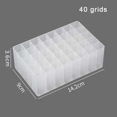 새로운 판매 30/40 슬롯 마커 펜 보관 홀더 브러시 연필 랙 테이블 스탠드 주최자 다기능 도구, 02 01