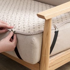 소파방석 고정밴드 커버고정 스트랩 침대시트 밀림방지 1P