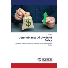 (영문도서) Determinants Of Dividend Policy Paperback, LAP Lambert Academic Publis..., English, 9786208423018