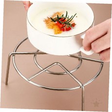 반달형 야외 받침 화덕 바베큐 스탠드 보조 주방 스텐 그릴 조리기구 조리, 1개, 스텐받침대