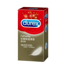 durex 杜蕾斯 Fetherlite 杜蕾斯超薄裝 衛生套, 1個, 12個裝