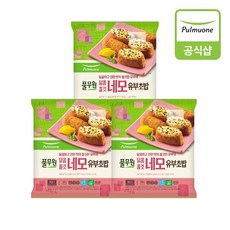 (냉장)[풀무원]달콤쫄깃네모유부330gx3, 3개, 330g