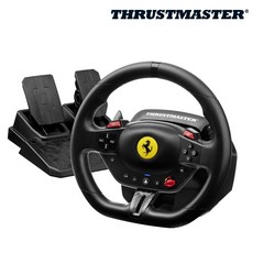 트러스트마스터 T98 페라리 296 GTB 레이싱휠 (2패달포함/PS4/PS5/PC 공식수입정품), 1개