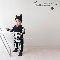 [오래] 할로윈 신생아 우주복 세트 바디슈트 신생아 실내복 출산선물 100일옷 돌옷 가을유아옷