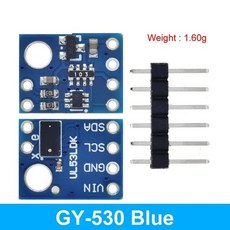 Arduino 호환 레이저 브레이크아웃 거리 ToF 센서 VL53L0X 모듈, 3PCS, GY-530 Blue