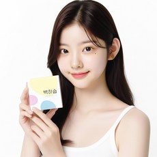 백하솝 피부가 하얘지는 수제 미백비누, 100g, 3개