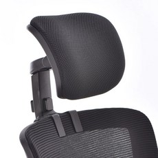 헤드레스트 사무실 의자 풀메쉬 허리편한 메쉬 3D 블랙 프레임 2.6mm 클립, 1개, 모델 A 블랙