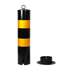 앙카식 스틸 스텐 일자형 볼라드, 일자형볼라드 스틸 탈착형 500, 1개