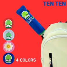 [텐텐] 테니 스 라켓 그립커버 - 플랫테리(5 options), 로얄블루-테니베어옵션, 1개