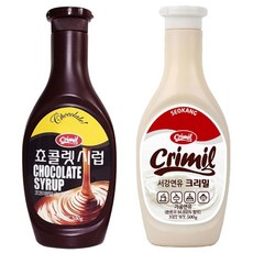 서강 초코시럽 530g + 연유 500g 각1개 wis+568je, 1