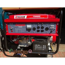 TAKANO ETA8000E 汽油發電機, 1個, 8000w發票