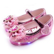 풋풋 러브 LED 구두 라이팅구두 발광구두 여아구두 봄구두 신학기기구두 공주구두