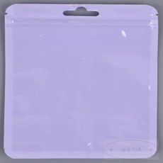 누세라 컬러 소분 수납 지퍼백 수납백, 10.5x15 - 블랙