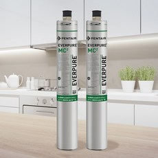 EVERPURE MC2濾心《原裝進口》美國黑水保固濾芯, 1個, 雙入裝(黑水保固1個月)