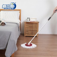 原廠出貨 RT-C3482-1舞水痕手壓式拖把直立桿，手壓脫水，直立收納，輕鬆清潔, 1個