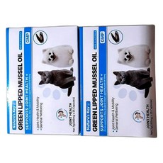 관절 건강 지원 초록입홍합오일 50mg 영양제 강아지 고양이 건강 보조제 25캡슐 1개, 50정