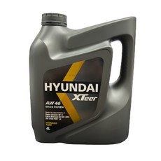 현대 엑스티어 XTeer 유압유 AW 46 4L 내마모성 유압작동유, 1개