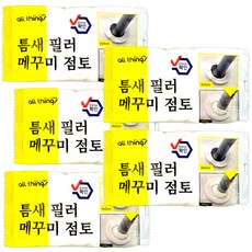 [2세대 업그레이드] 방수까지 가능한 얼띵스 틈새 필러 메꾸미 점토 (헤라포함), 5개