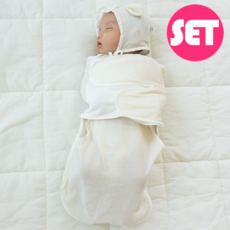 라포키드 조리원 포켓 원더윅스 모로반사 다리반사 방지 무소음 스트랩 스와들 신생아 아기속싸개 고관절보호 상체하체 고정 대퇴부보호