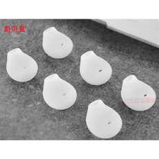 [호환] 삼성 EG920용 고무 실리콘 이어캡 레벨유 이어팁 1쌍, 화이트1쌍