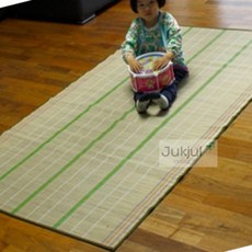 자수 야생초 돗자리 중형