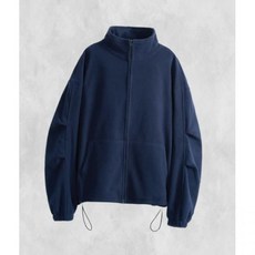 토피 소프트 플리스 스트링 집업 (NAVY) 233455