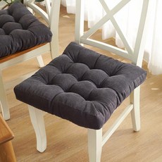 쿠션 충전솜 던져 베개 소파 다이닝 광장형 장식 편안한, 1개, 코듀로이-진회색